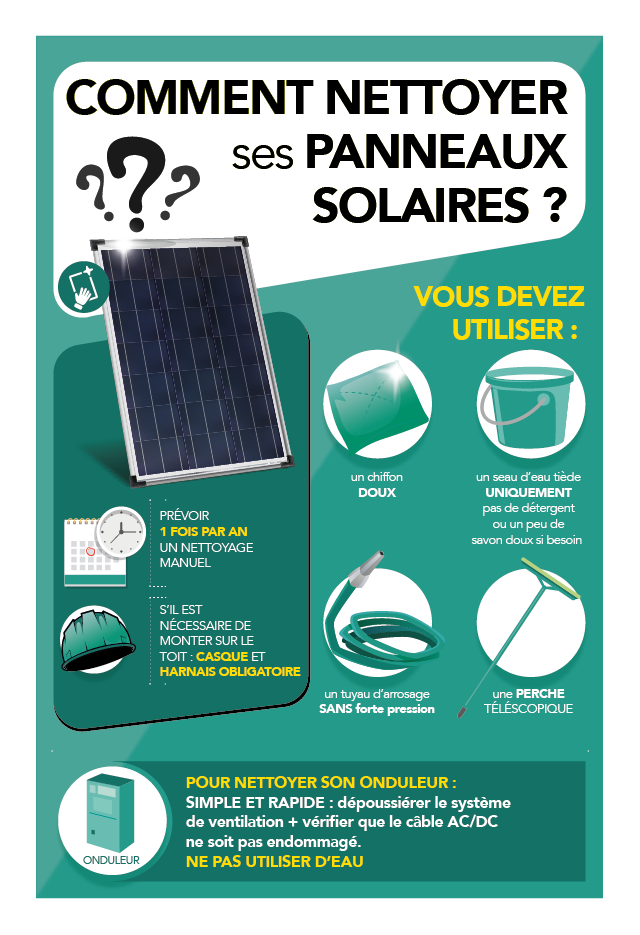 Tuto - Comment nettoyer ses panneaux solaires ?