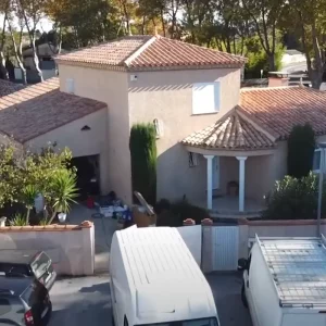 Chantier de remplacement d'une chaudière à gaz par un système Inelio Dynamic à Perpignan