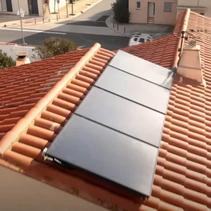 Installation de panneaux solaires pour le chauffage et l'eau chaude avec un système solaire combiné à Perpignan