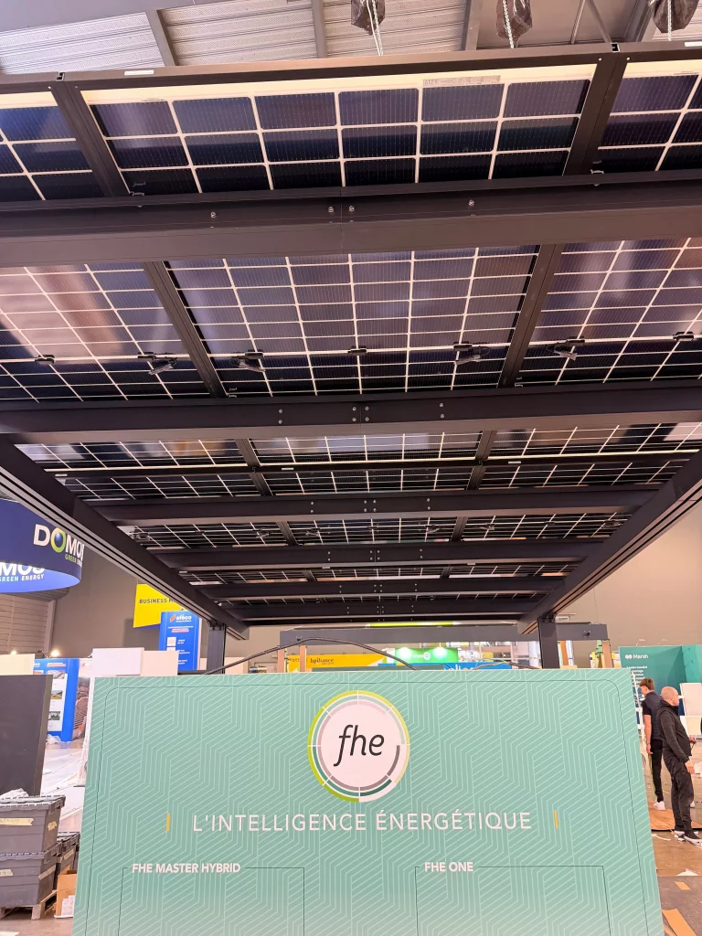 FHE à EnerGaïa 2025 : retour sur cette édition en images ! 3 Carport solaire FHE Park +