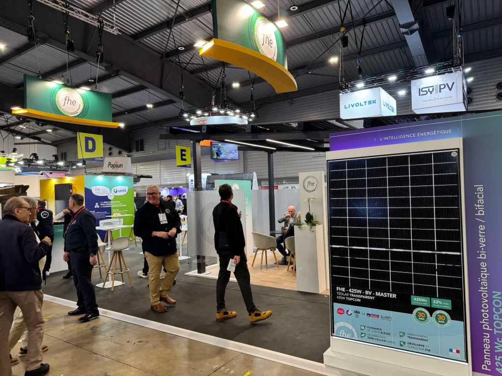 FHE à EnerGaïa 2025 : retour sur cette édition en images ! 8 Nos panneaux solaires